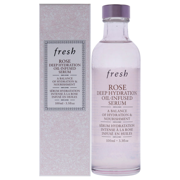 Fresh Rose Deep Hydration Oil-Infused Serum by Fresh for Women - 3.3 oz Serum