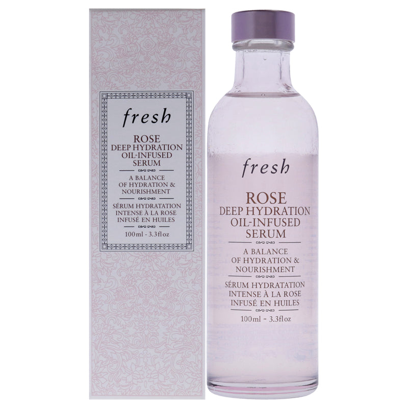 Fresh Rose Deep Hydration Oil-Infused Serum by Fresh for Women - 3.3 oz Serum