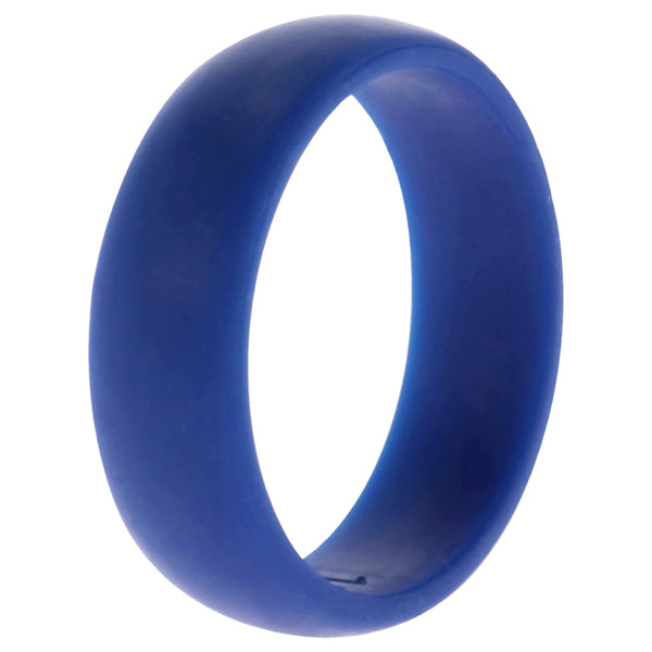 ROQ Silicone Wedding Ring Dome Style - Blue by ROQ for Men - 16 mm Ring