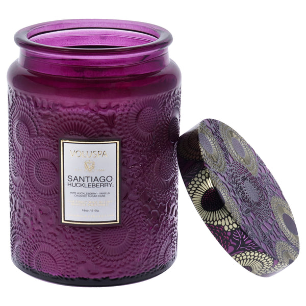 Voluspa Santiago Huckleberry - Larger by Voluspa for Unisex - 18 oz Candle