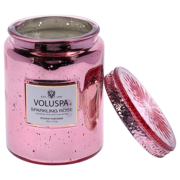 Voluspa Sparkling Rose - Large by Voluspa for Unisex - 18 oz Candle