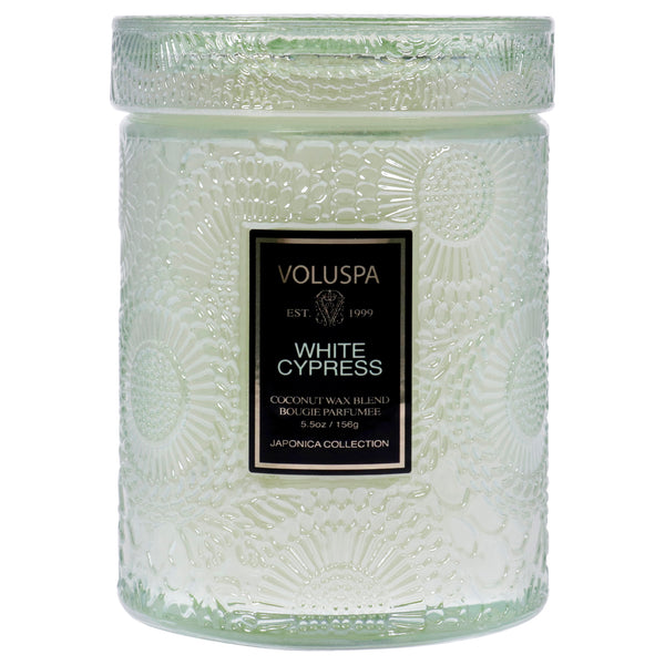 Voluspa White Cypress - Small by Voluspa for Unisex - 5.5 oz Candle