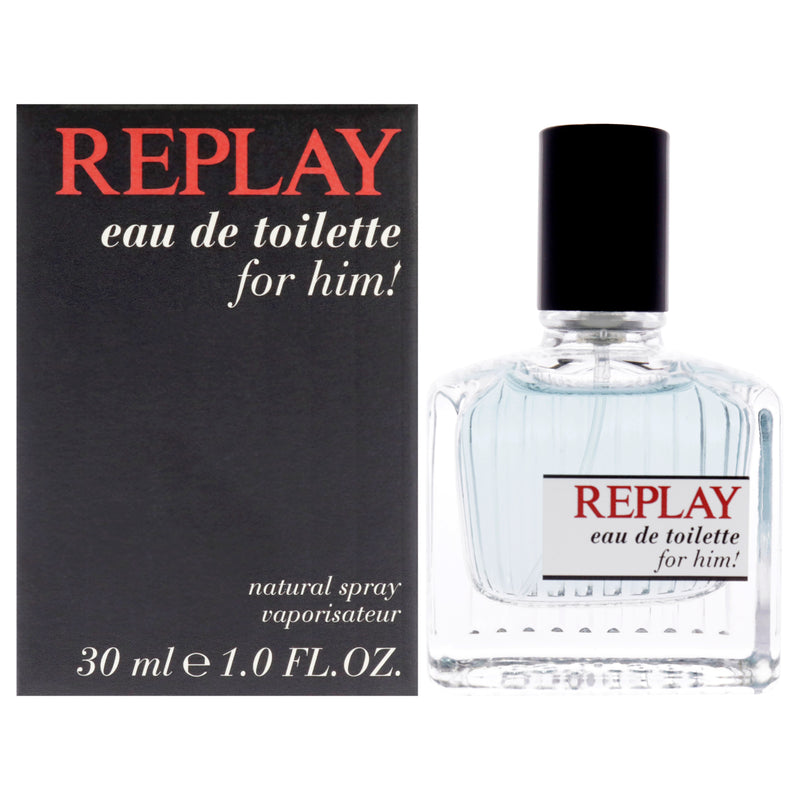 Replay Replay by Replay for Men - 1 oz EDT Spray