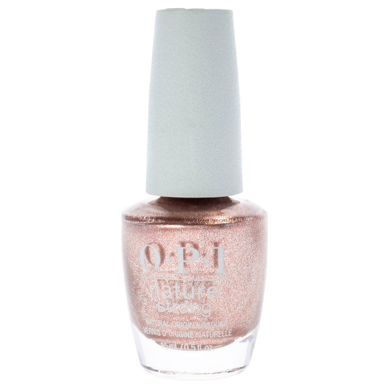 OPI Nature Strong Nail Lacquer - Intentions are Rose Gold by OPI for Women - 0.5 oz Nail Polish