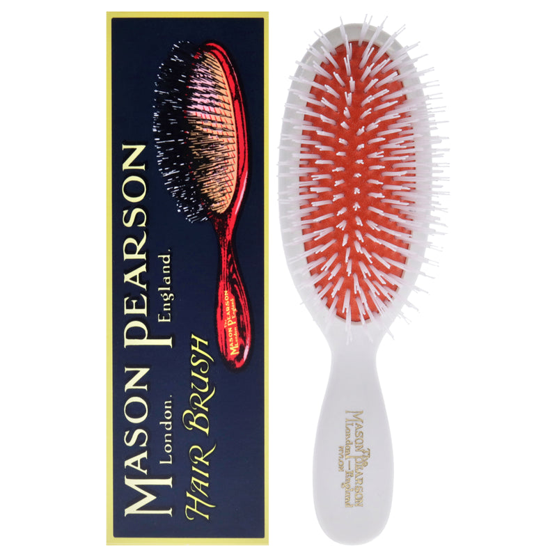 Mason Pearson Pocket Nylon Brush - N4 Ivory White by Mason Pearson for Unisex - 1 Pc Hair Brush