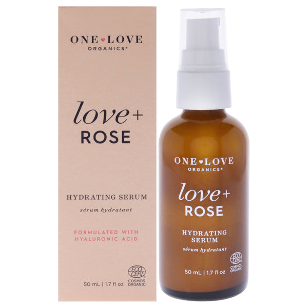 One Love Organics One Love Organics Love Plus Rose Hydrating Serum by One Love Organics for Women - 1.7 oz Serum