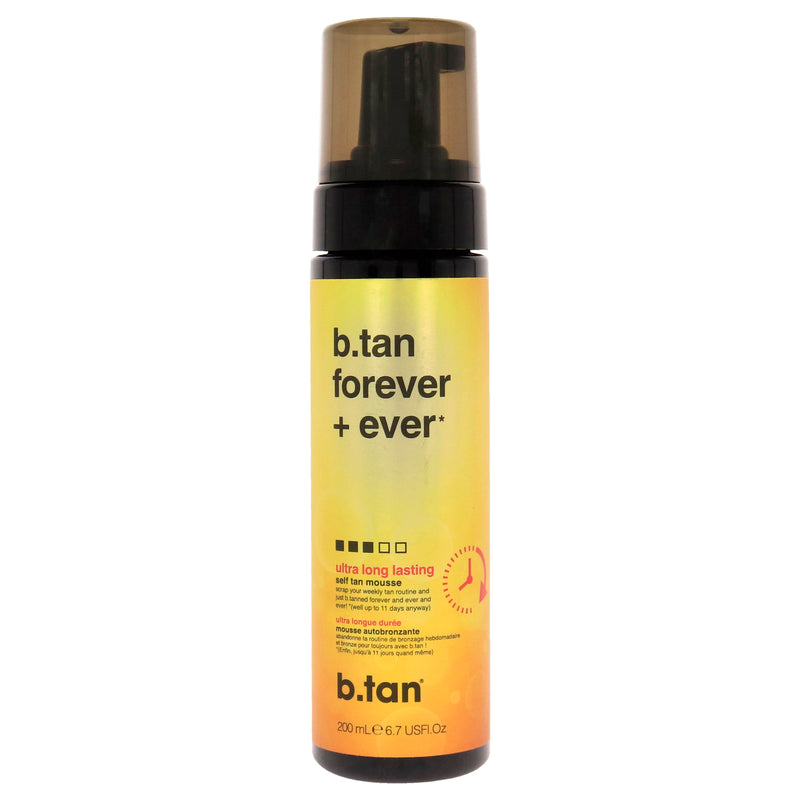 B.Tan Forever Plus Ever Self Tan Mousse by B.Tan for Unisex - 6.7 oz Mousse