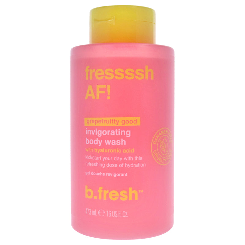 B.Fresh Fressssh AF Invigorating Body Wash by B.Fresh for Unisex - 16 oz Body Wash