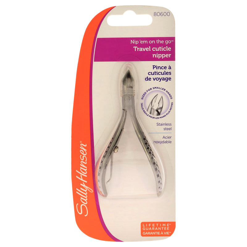 Sally Hansen Travel Cuticle Nipper - 80600 by Sally Hansen for Unisex - 1 Pc Nipper