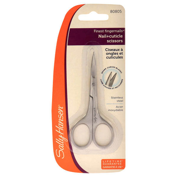 Sally Hansen Nail Plus Cuticle Scissors - 80805 by Sally Hansen for Unisex - 1 Pc Scissor