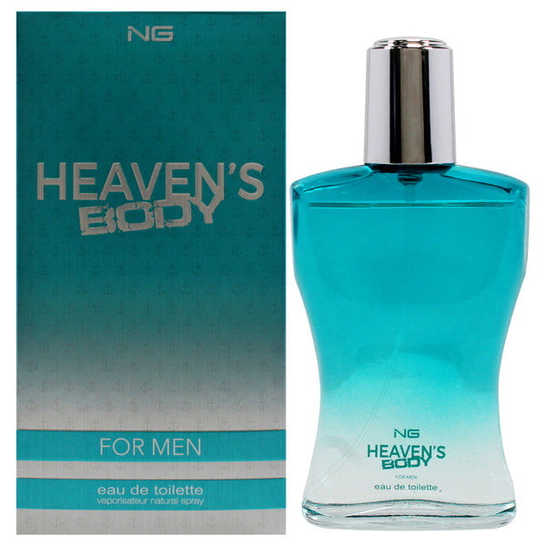 NG Perfume Heavens Body by NG Perfume for Men - 3.3 oz EDT Spray