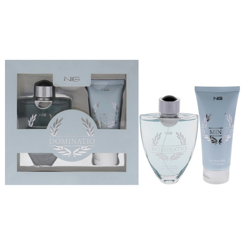 NG Perfume Dominatio Kit by NG Perfume for Men - 2 Pc Gift Set 2.7oz EDT Spray, 3.4oz Shower Gel