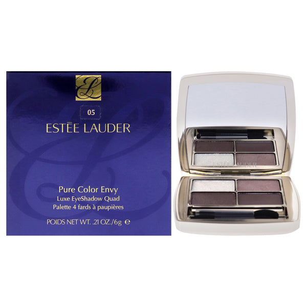 Estee Lauder Pure Color Envy Luxe Eyeshadow Quad - 05 Grey Haze by Estee Lauder for Women - 0.21 oz Eye Shadow