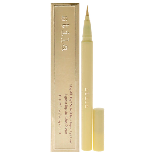 Stila Stay All Day Muted-Neon Liquid Eye Liner - Mellow Yellow by Stila for Women - 0.019 oz Eyeliner