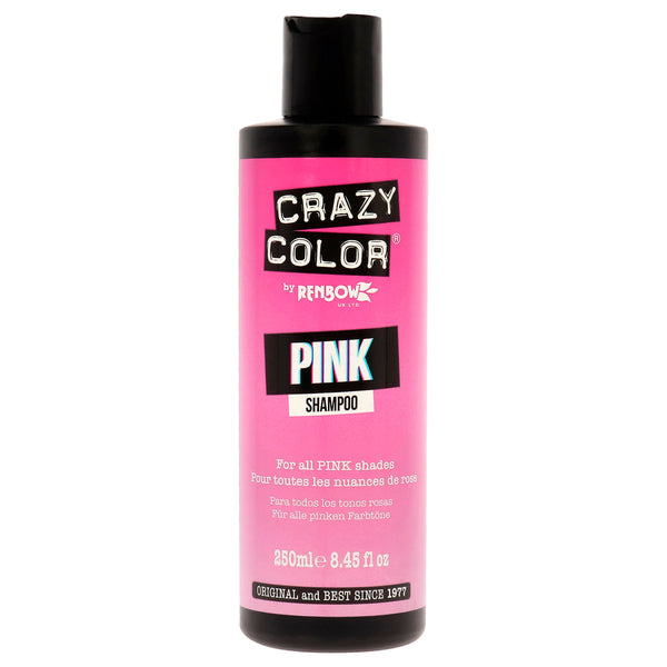 Crazy Color Vibrant Color Shampoo - Pink by Crazy Color for Unisex - 8.45 oz Shampoo