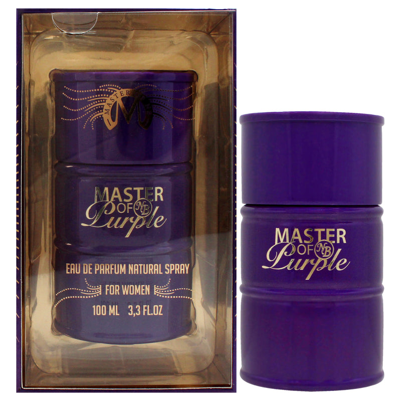 New Brand Master of Purple by New Brand for Women - 3.3 oz EDP Spray