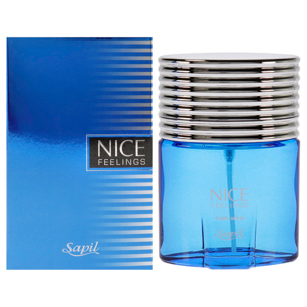 Sapil Nice Feelings Blue by Sapil for Men - 2.5 oz EDT Spray