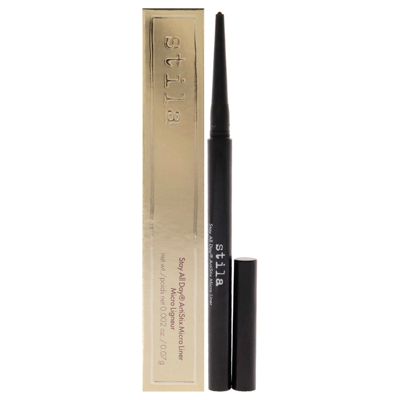 Stila Stay All Day ArtiStix Micro Liner - Matte Black by Stila for Women - 0.002 oz Eye Liner