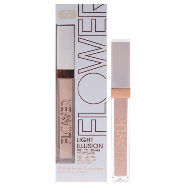 Flower Beauty Light Illusion Full Coverage Concealer - L0.5 Ivory by Flower Beauty for Women - 0.2 oz Concealer