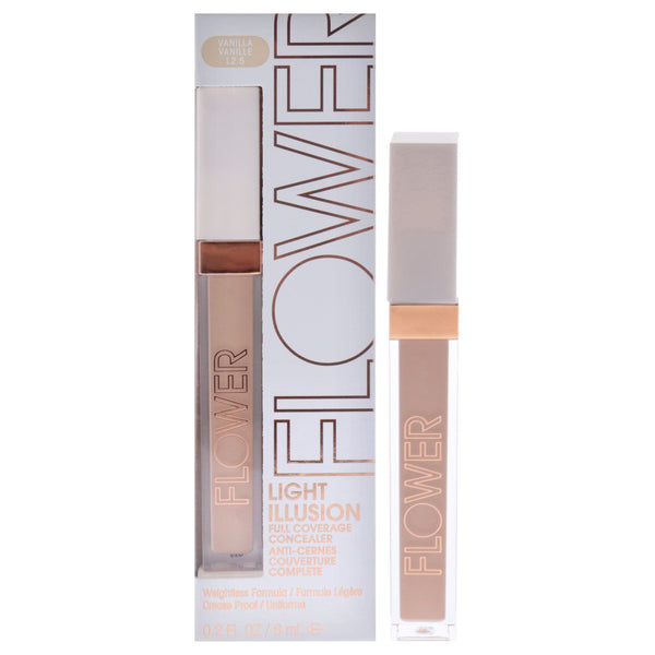 Flower Beauty Light Illusion Full Coverage Concealer - L2.5 Vanilla by Flower Beauty for Women - 0.2 oz Concealer