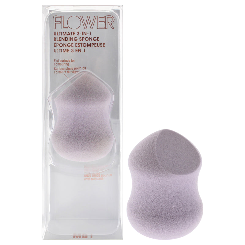 Flower Beauty Ultimate 3-in-1 Blending Sponge - MB1 by Flower Beauty for Women - 1 Pc Sponge