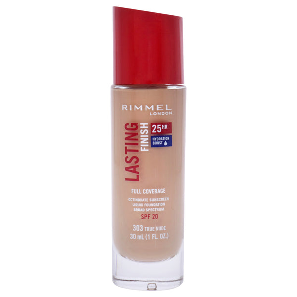 Covergirl Lasting Finish 25Hr Full Coverage Foundation SPF 20 - 303 True Nude by CoverGirl for Women - 1 oz Foundation