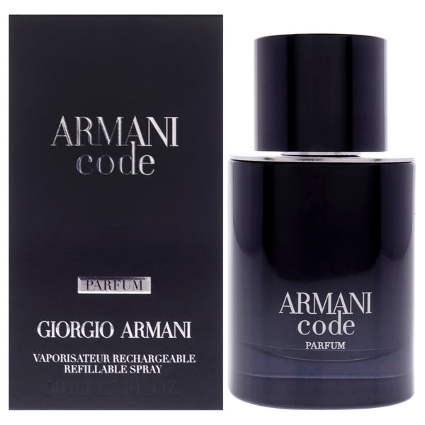 Giorgio Armani Armani Code by Giorgio Armani for Men - 1.7 oz Parfum Spray (Refillable)