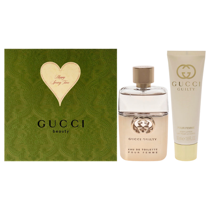 Gucci Gucci Guilty by Gucci for Women - 2 Pc Gift Set 1.6oz EDT Spray, 1.6oz Body Lotion