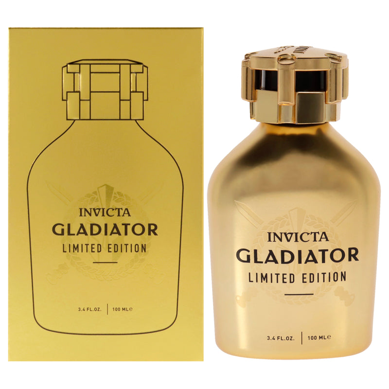 Invicta Gladiator by Invicta for Men - 3.4 oz EDP Spray (Limited Edition)