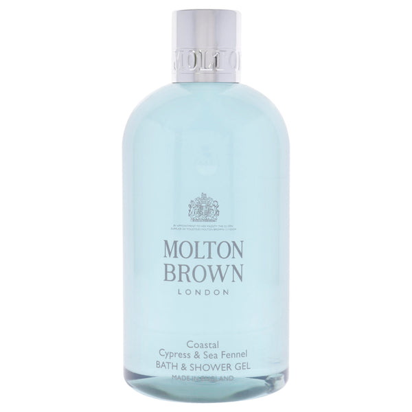 Molton Brown Coastal Cypress and Sea Fennel Bath and Shower Gel by Molton Brown for Men - 10 oz Shower Gel