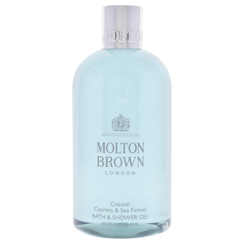 Molton Brown Coastal Cypress and Sea Fennel Bath and Shower Gel by Molton Brown for Men - 10 oz Shower Gel