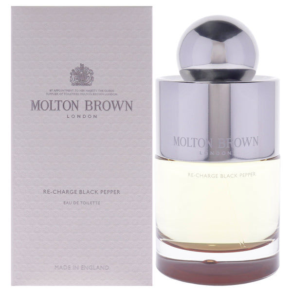 Molton Brown Re-Charge Black Pepper by Molton Brown for Men - 3.4 oz EDT Spray