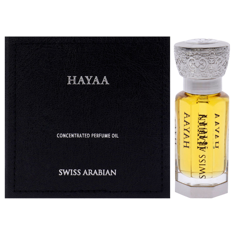 Swiss Arabian Hayaa by Swiss Arabian for Unisex - 0.4 oz Parfum Oil