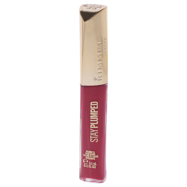 Rimmel London Stay Plumped - 501 Raspberry Sundae by Rimmel London for Women - 0.21 oz Lip Gloss