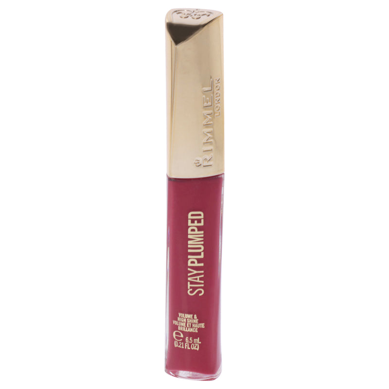 Rimmel London Stay Plumped - 501 Raspberry Sundae by Rimmel London for Women - 0.21 oz Lip Gloss