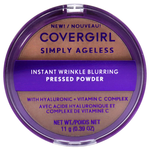 Covergirl Simply Ageless Instant Wrinkle Blurring Pressed Powder - 265 Tawny by CoverGirl for Women - 0.39 oz Powder