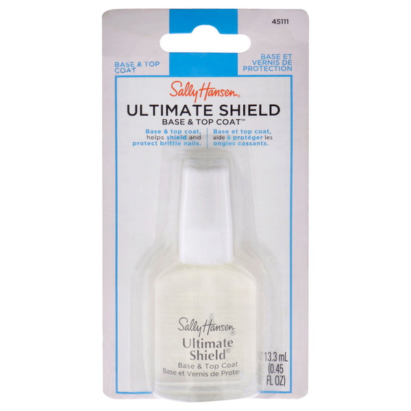 Sally Hansen Ultimate Shield Base and Top Coat - 45111 by Sally Hansen for Women - 0.45 oz Nail Polish