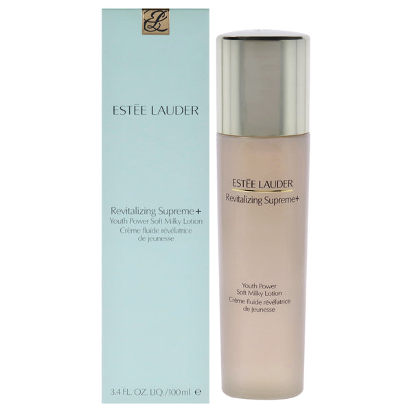 Estee Lauder Revitalizing Supreme Plus Youth Power Soft Milky Lotion by Estee Lauder for Women - 3.4 oz Lotion