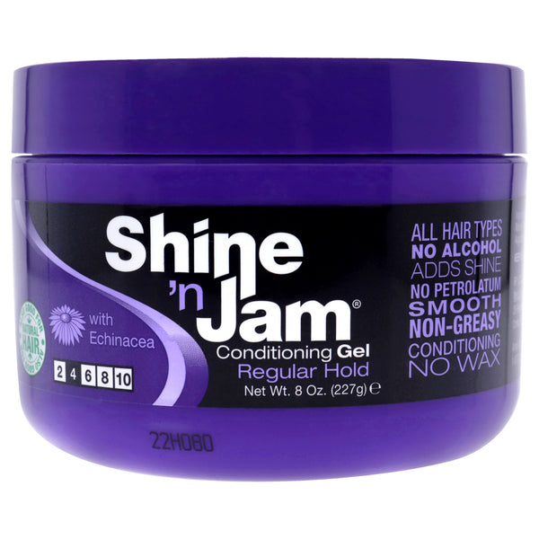 Ampro Shine-n-Jam Regular Hold by Ampro for Women - 8 oz Gel