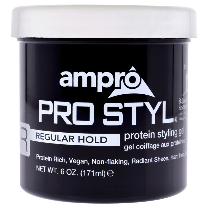 Ampro Pro Styl Protein Styling Gel - Regular Hold by Ampro for Women - 6 oz Gel