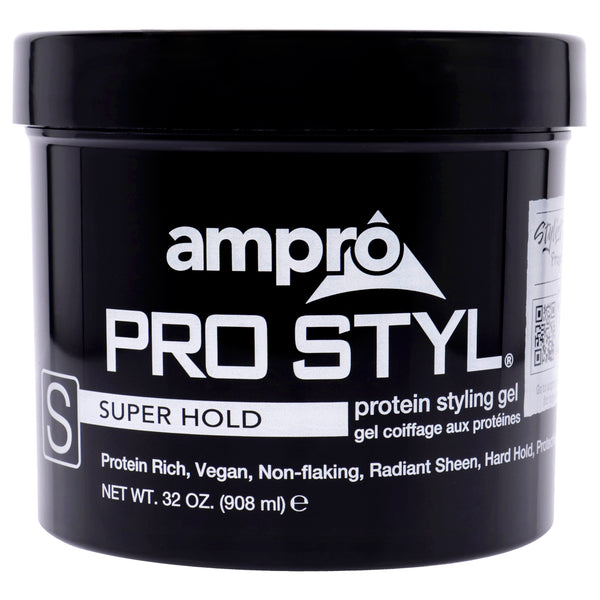 Ampro Pro Styl Protein Styling Gel - Super Hold by Ampro for Women - 32 oz Gel