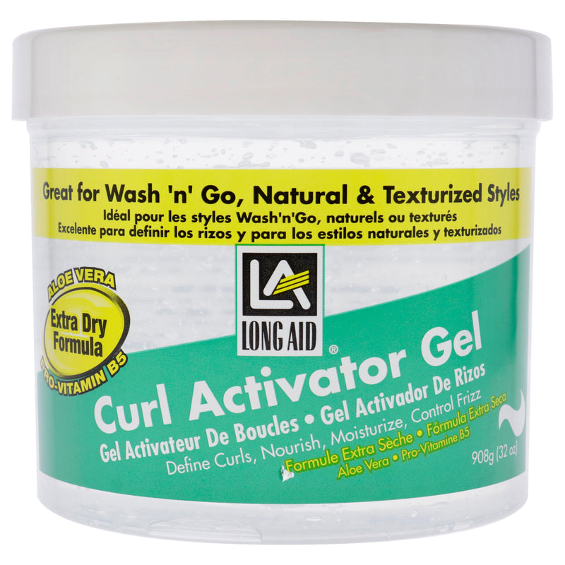 Ampro Long-Aid Curl Activator Gel - Extra Dry by Ampro for Women - 32 oz Gel