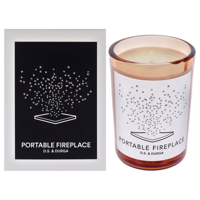 DS & Durga Portable Fireplace by DS & Durga for Unisex - 7 oz Candle