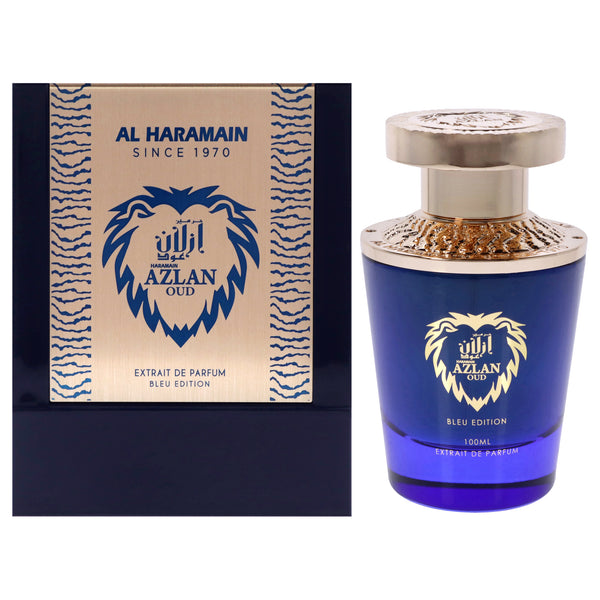Al Haramain Azlan Oud Bleu by Al Haramain for Men - 3.33 oz EDP Spray