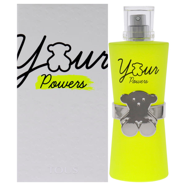 Tous Your Powers by Tous for Women - 3 oz EDT Spray