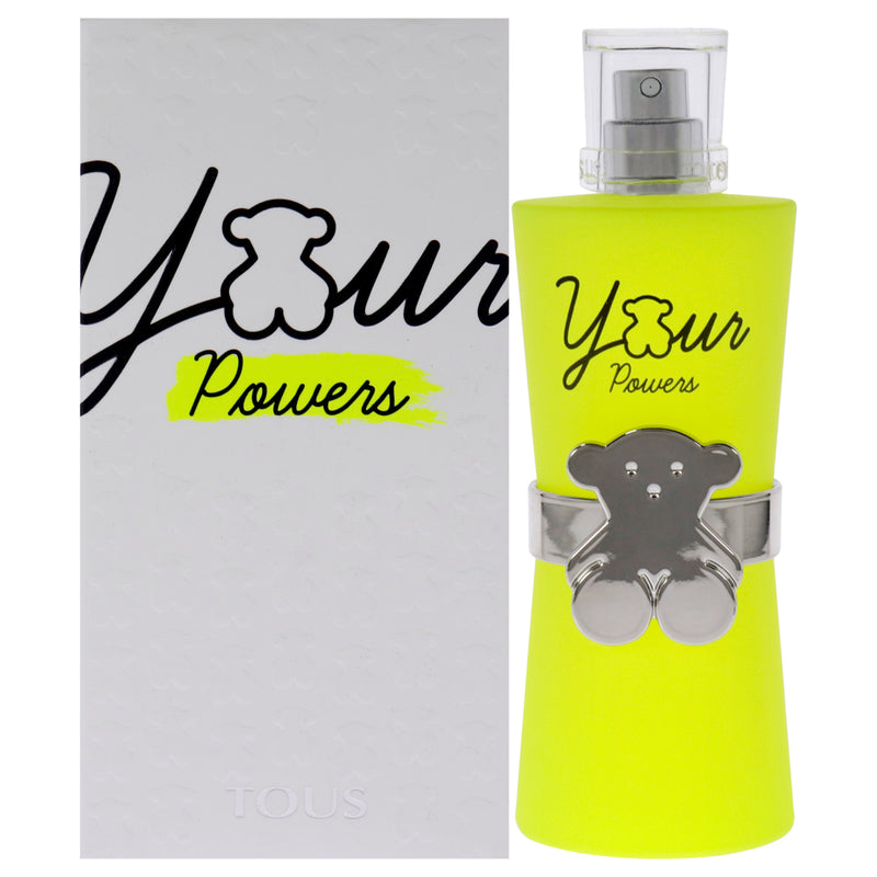 Tous Your Powers by Tous for Women - 3 oz EDT Spray