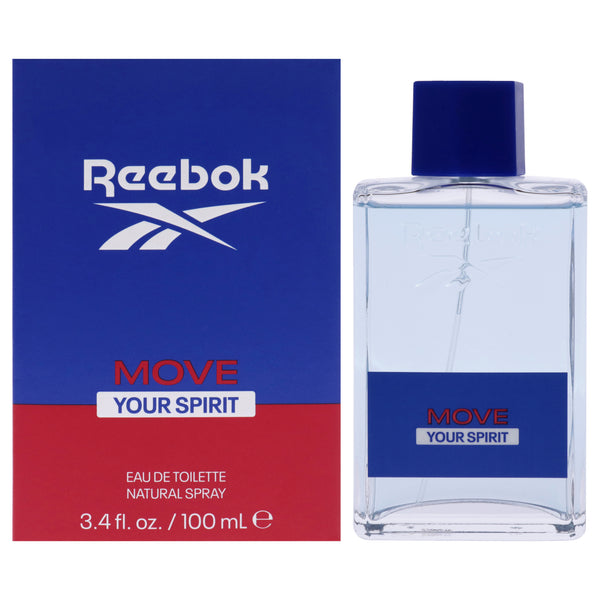 Reebok Move Your Spirit by Reebok for Men - 3.4 oz EDT Spray