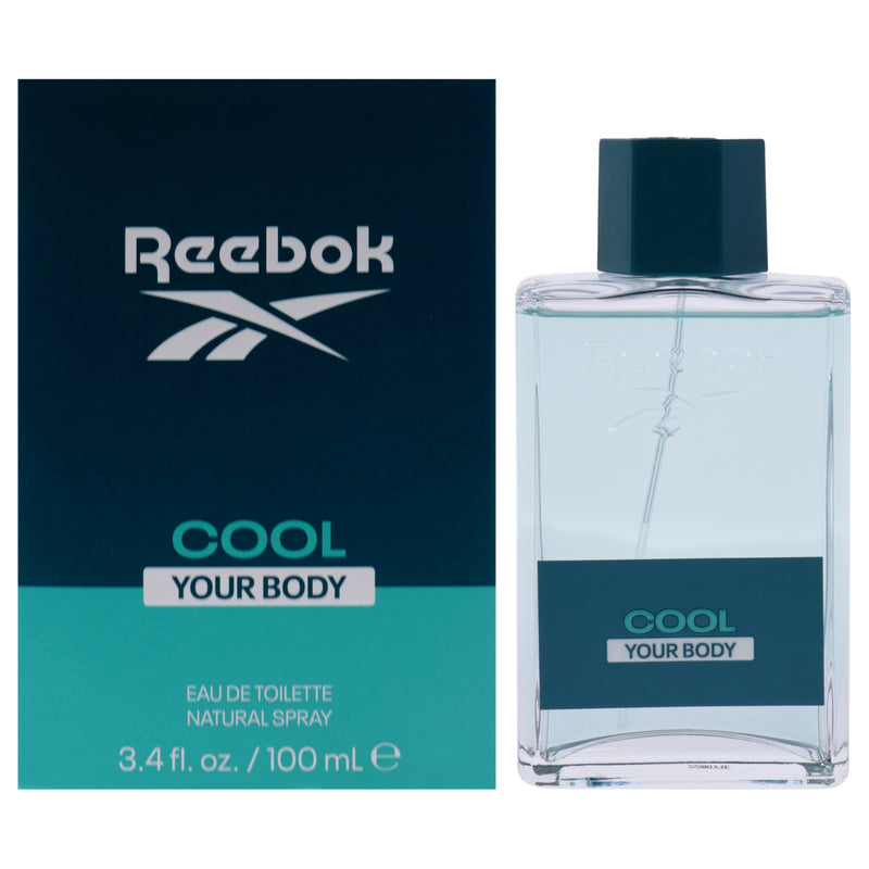 Reebok Cool Your Body by Reebok for Men - 3.4 oz EDT Spray