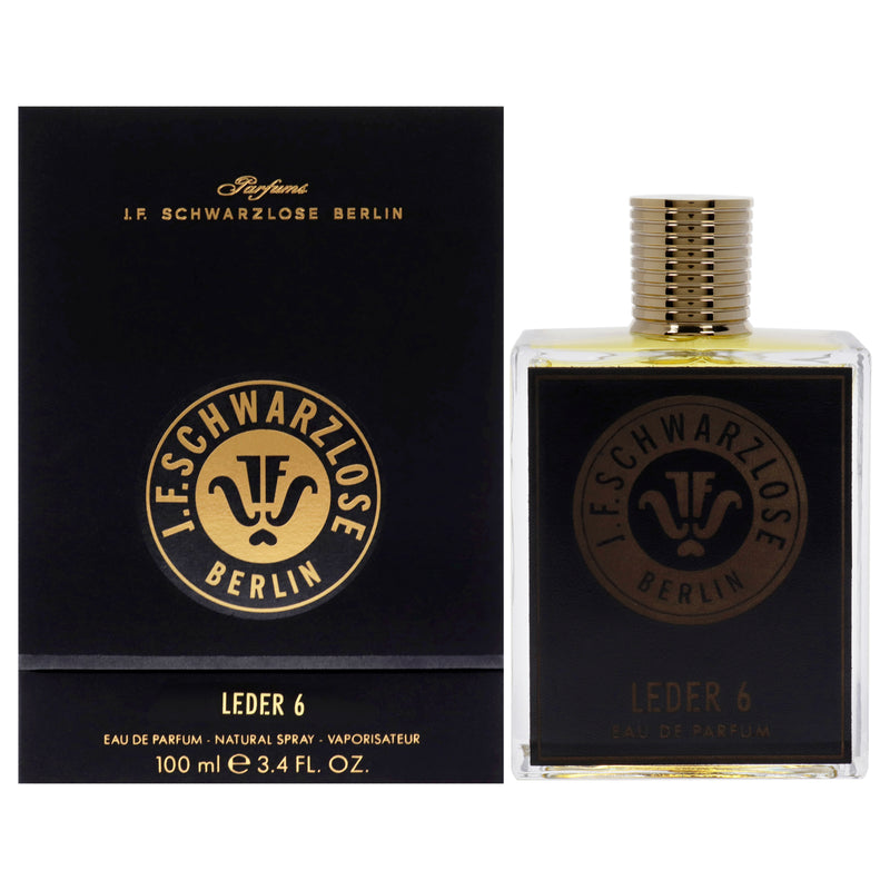 Schwarzlose Leder 6 by Schwarzlose for Unisex - 3.4 oz EDP Spray