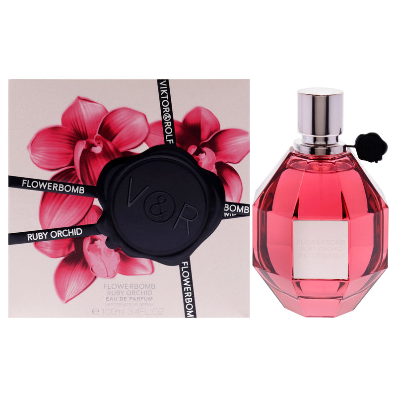 Viktor & Rolf Flowerbomb Ruby Orchid by Viktor and Rolf for Women - 3.4 oz EDP Spray